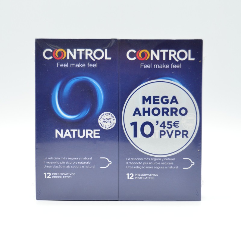 PRESERVATIVOS CONTROL NATURE 12+12 UDS Preservativos