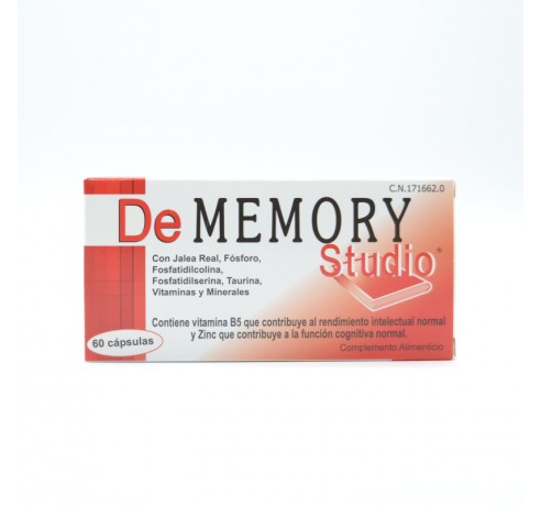 DE MEMORY STUDIO 60 CAPSULAS Memoria y estudio