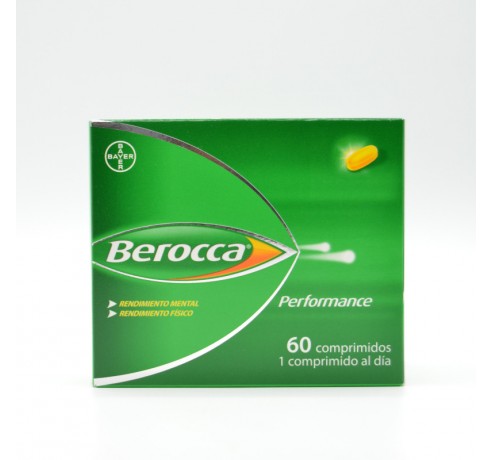 BEROCCA PERFORMANCE 60 COMPRIMIDOS Energía y vitalidad