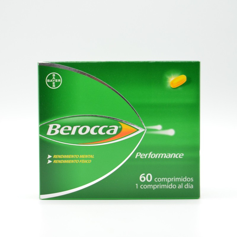 BEROCCA PERFORMANCE 60 COMPRIMIDOS Energía y vitalidad