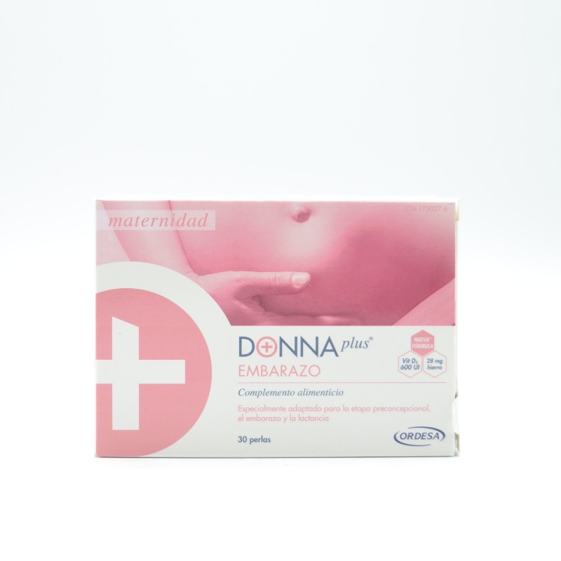 DONNA PLUS+ EMBARAZO 30 PERLAS Gestación y embarazo