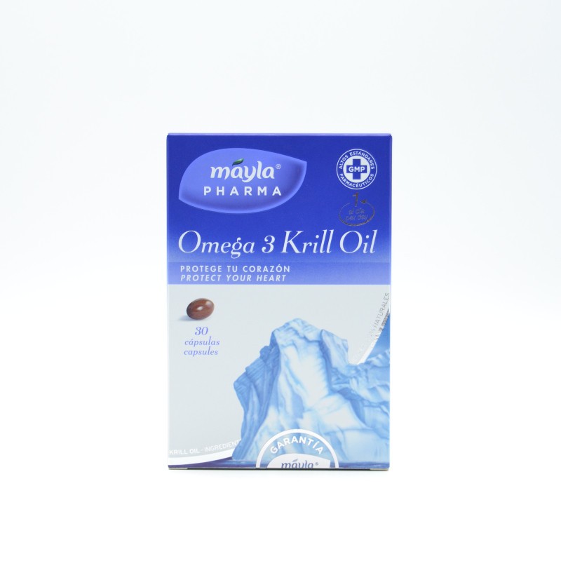 OMEGA-3 KRILL OIL 30 CAPS (MAYLA) Salud cardiovascular