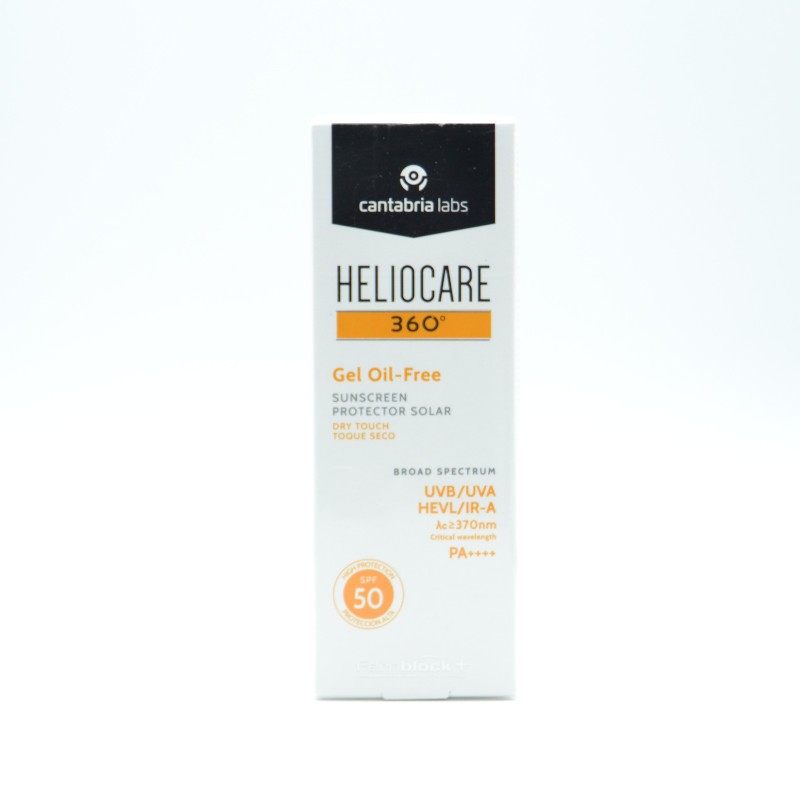 HELIOCARE 360º SPF 50 FLUIDO GEL OIL FREE 50ML Facial adulto