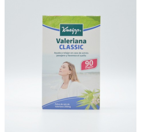 VALERIANA KNEIPP 90 GRAGEAS Regulación de estrés y ciclo del sueño