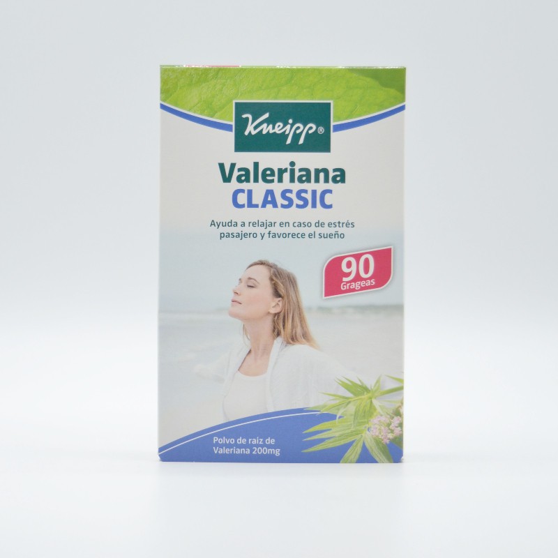 VALERIANA KNEIPP 90 GRAGEAS Regulación de estrés y ciclo del sueño