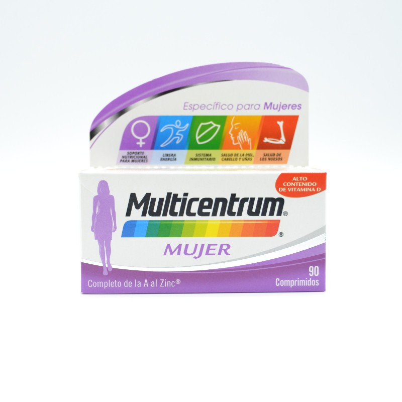 MULTICENTRUM MUJER 90 COMP Energía y vitalidad