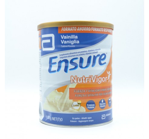 ENSURE VAINILLA 850 GR Nutrición de adulto