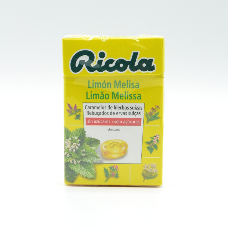 RICOLA CARAMELOS S/A LIMON MELISA 50 GR Caramelos y chicles