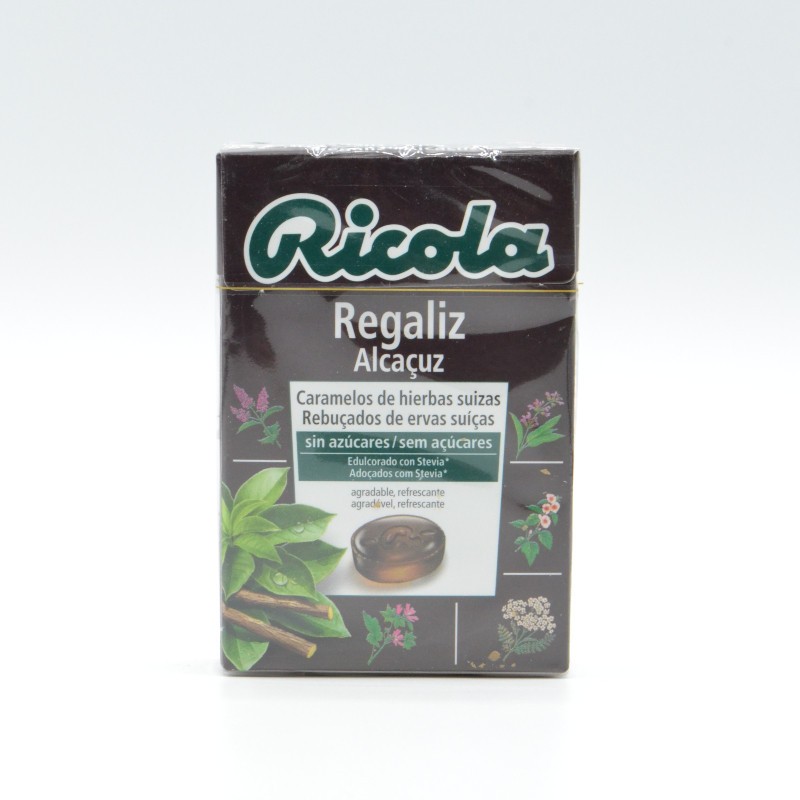 RICOLA CARAMELOS S/A REGALIZ 50 G Caramelos y chicles