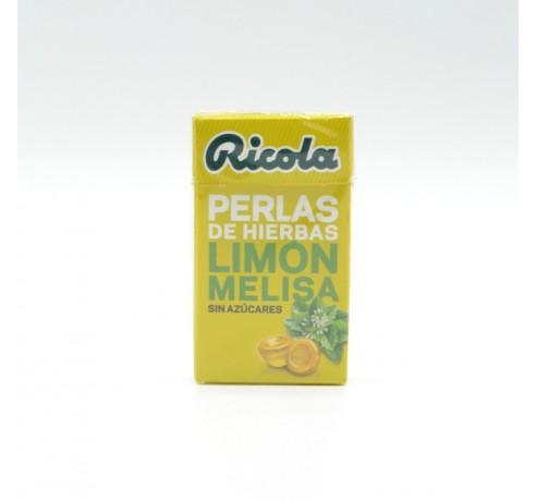 RICOLA PERLAS S/A LIMON 25 GR Caramelos y chicles