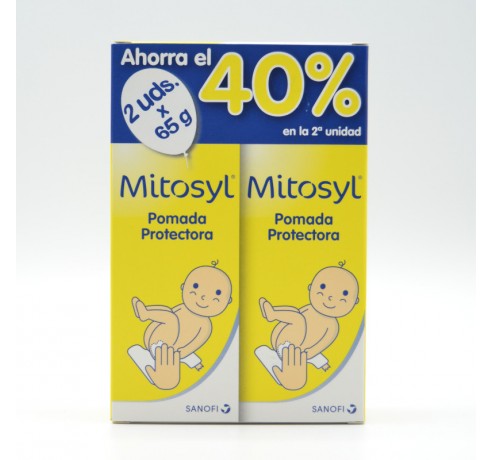 MITOSYL POMADA PROTECTORA DUPLO 2X65 GR Cuidado del culete