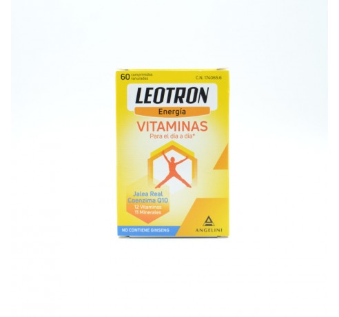 LEOTRON VITAMINAS 60 COMPRIMIDOS Energía y vitalidad