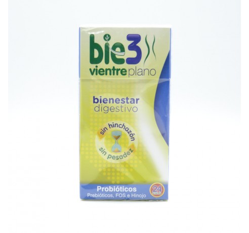 BIO 3 VIENTRE PLANO 24 STICKS SOLUBLES Infusiones