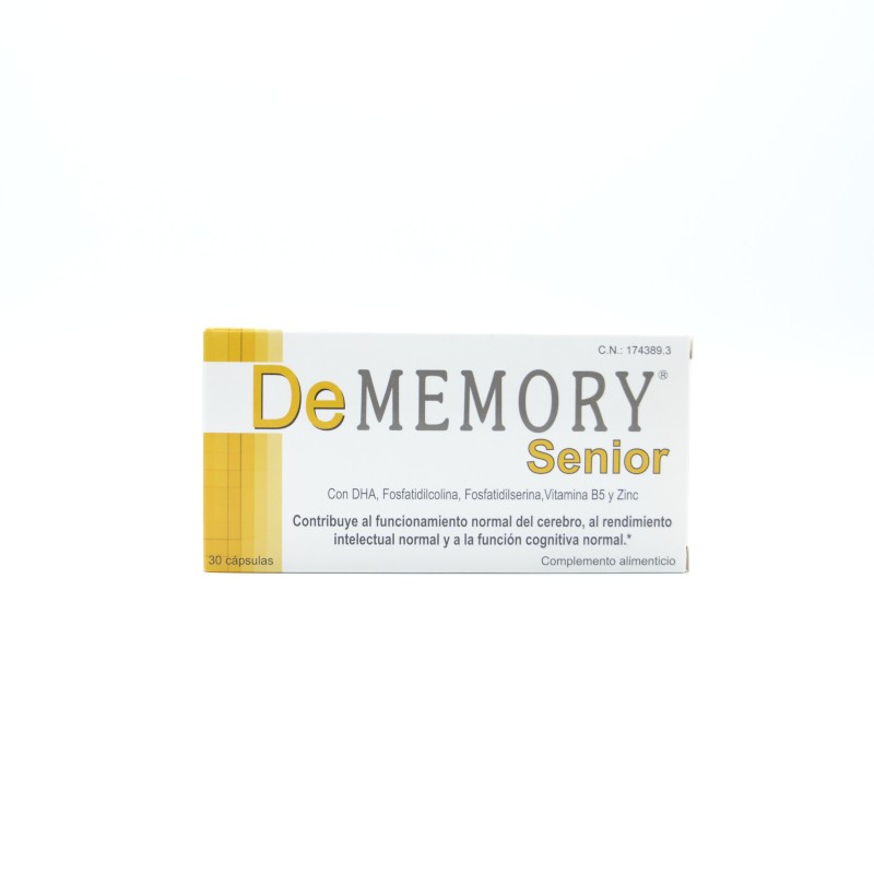 DEMEMORY SENIOR 30 CAPSLAS Memoria y estudio