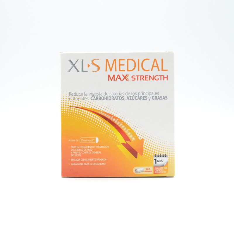 XLS MEDICAL MAX STRENGH 120 COMP Quemagrasas