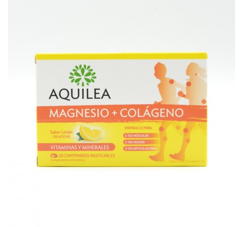 AQUILEA MAGNESIO+COLAGENO 30 COMP Articulaciones y huesos