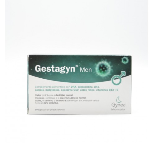 GESTAGYN MEN CAPSULAS GELATINA BLANDA 60 CAPSULA Gestación y embarazo