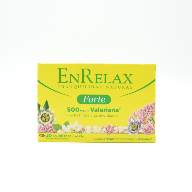 ENRELAX FORTE 30 COMPRIMIDOS Regulación de estrés y ciclo del sueño