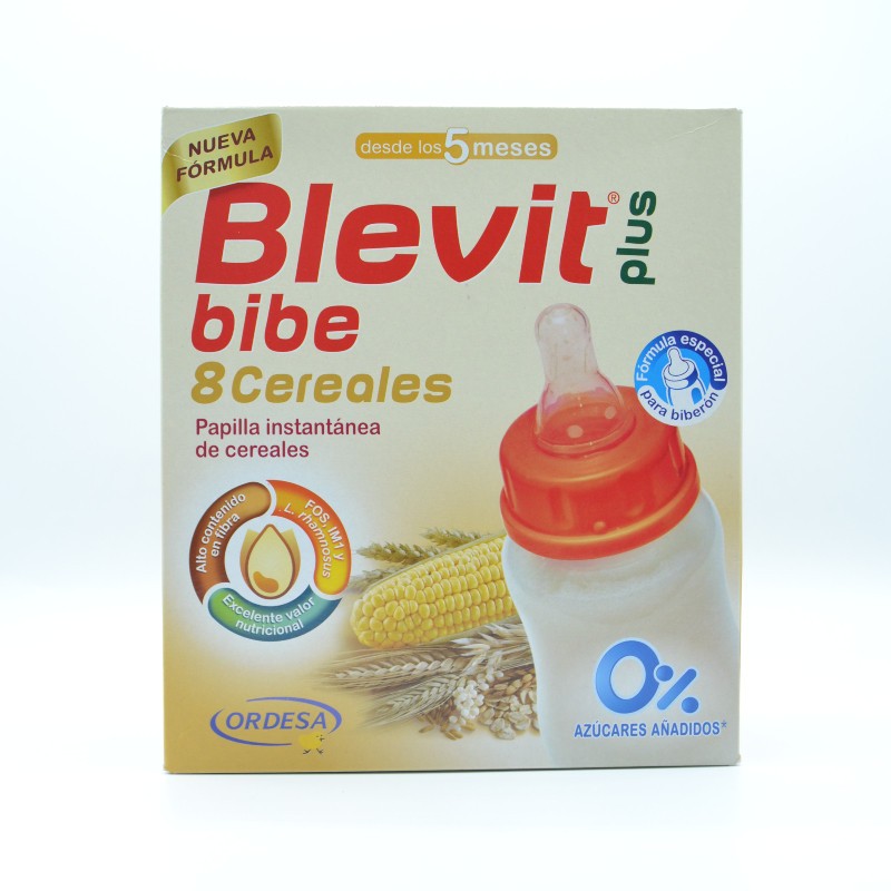 BLEVIT PLUS 8 CEREALES PARA BIBERON 2 SOBRES 300 Papillas y snacks BLEVIT PLUS 8 CEREALES PARA BIBERON 2 SOBRES 300 Papillas y snacks