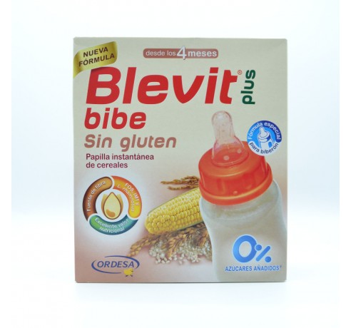 BLEVIT PLUS SIN GLUTEN PARA BIBERON 2 SOBRES X 3 Papillas y snacks