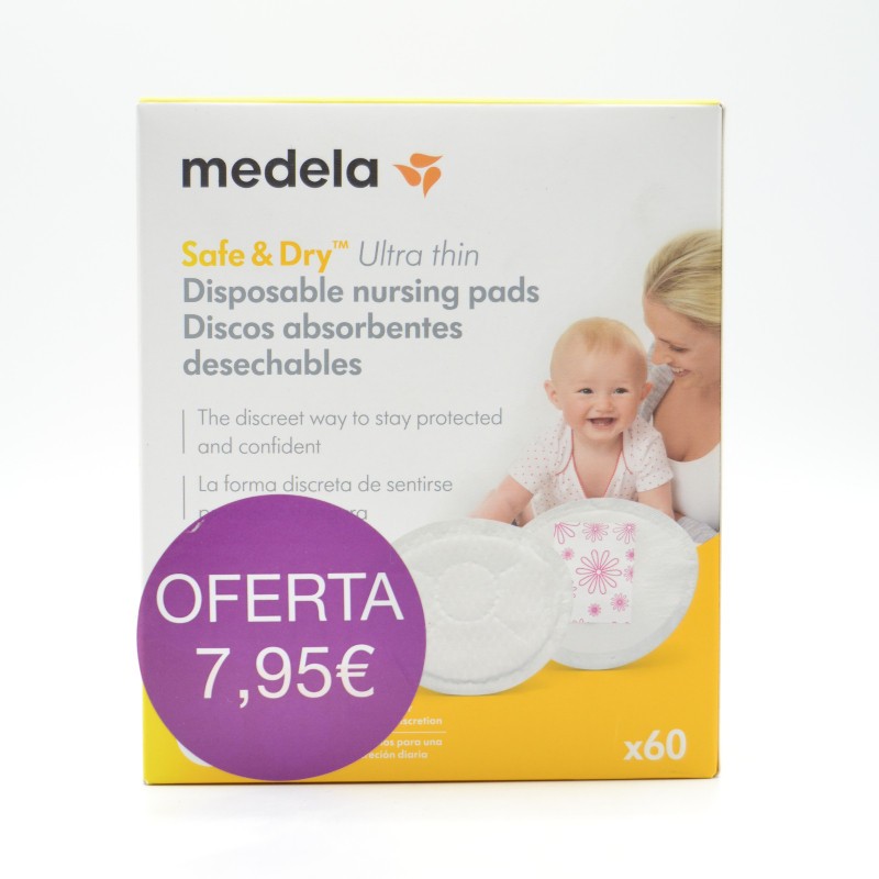 MEDELA DISCOS ABSORBENTES LACTANCIA DESECHABLES Lactancia