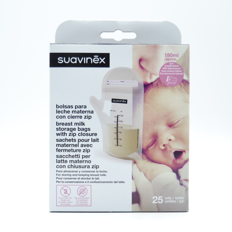 SUAVINEX BOLSAS LECHE MATERNA 25 U Lactancia