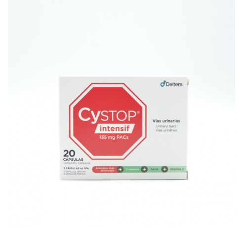 CYSTOP INTENSIF 20 CAPSULAS Salud de las vias urinarias