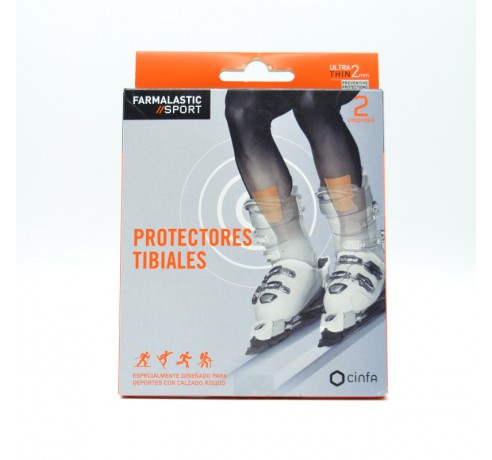 FLS SPORT PROTECTOR TIBIAL 2 U Anti-rozaduras