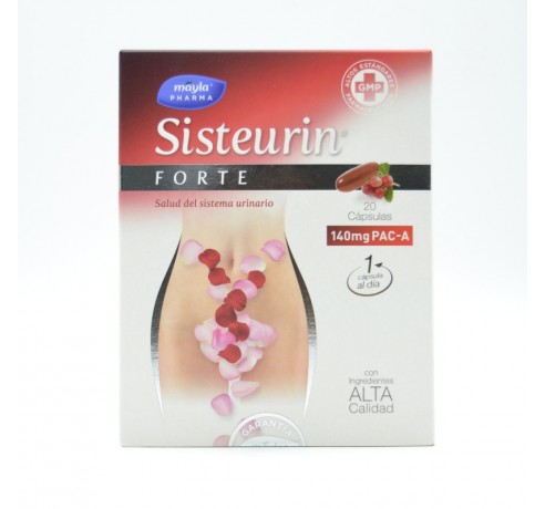 SISTEURIN FORTE 20 CAPSULAS (MAYLA) Salud de las vias urinarias