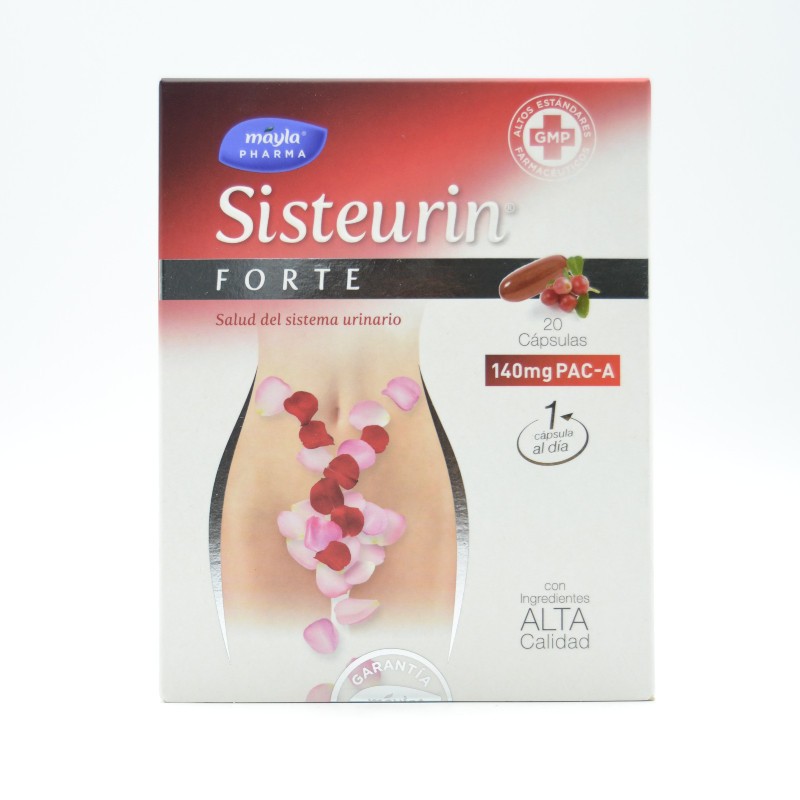 SISTEURIN FORTE 20 CAPSULAS (MAYLA) Salud de las vias urinarias