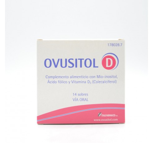 OVUSITOL D 14 SOBRES Gestación y embarazo