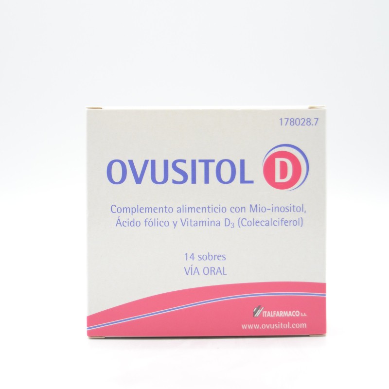 OVUSITOL D 14 SOBRES Gestación y embarazo