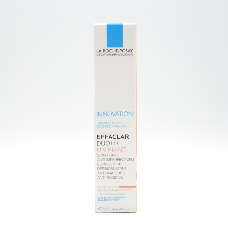 EFFACLAR DUO (+) UNIFIANT TONO INTERMEDIO 40 ML Acné