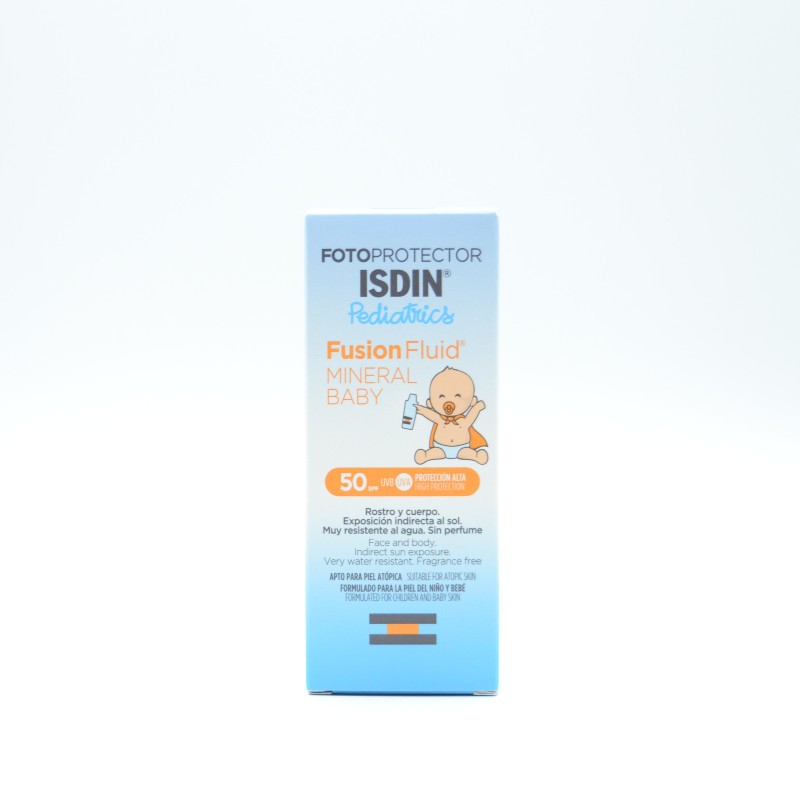 FP ISDIN PEDIATRICO MINERAL BABY -50+ 50 ML Parafarmacia