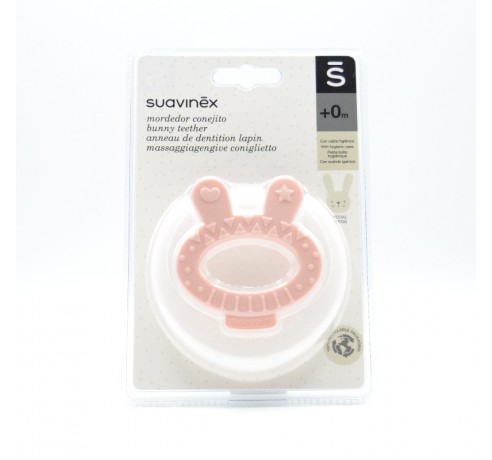 SUAVINEX MORDEDOR SILICONA CONEJO +0M Primeros dientes