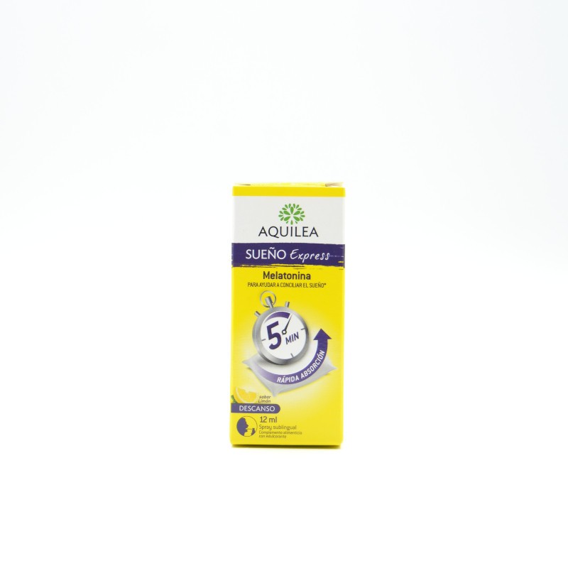 AQUILEA SUEÑO EXPRESS SPRAY SUBLINGUAL 1 MG 12 M Regulación de estrés y ciclo del sueño