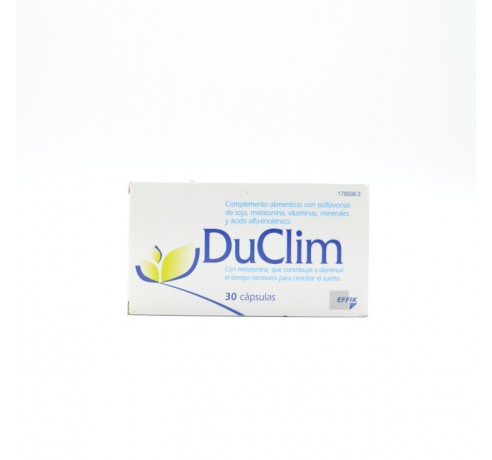 DUCLIM 30 CAPSULAS Menopausia y síndrome menstrual