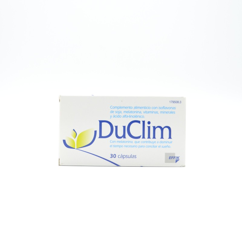 DUCLIM 30 CAPSULAS Menopausia y síndrome menstrual