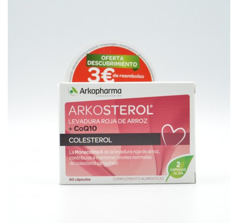 ARKOSTEROL Q10 60 CAPSULAS Salud cardiovascular