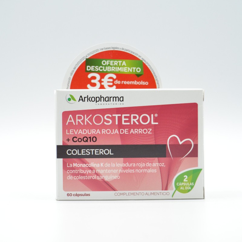 ARKOSTEROL Q10 60 CAPSULAS Salud cardiovascular