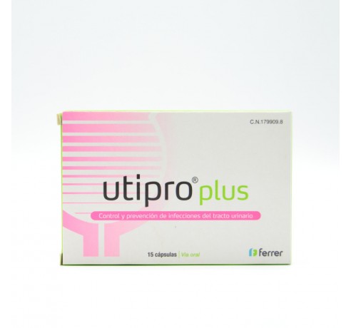 UTIPRO PLUS 15 CAPSULAS Salud de las vias urinarias