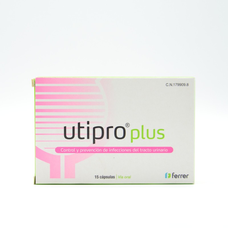 UTIPRO PLUS 15 CAPSULAS Salud de las vias urinarias