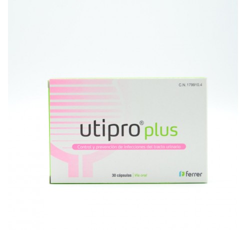 UTIPRO PLUS 30 CAPSULAS Salud de las vias urinarias