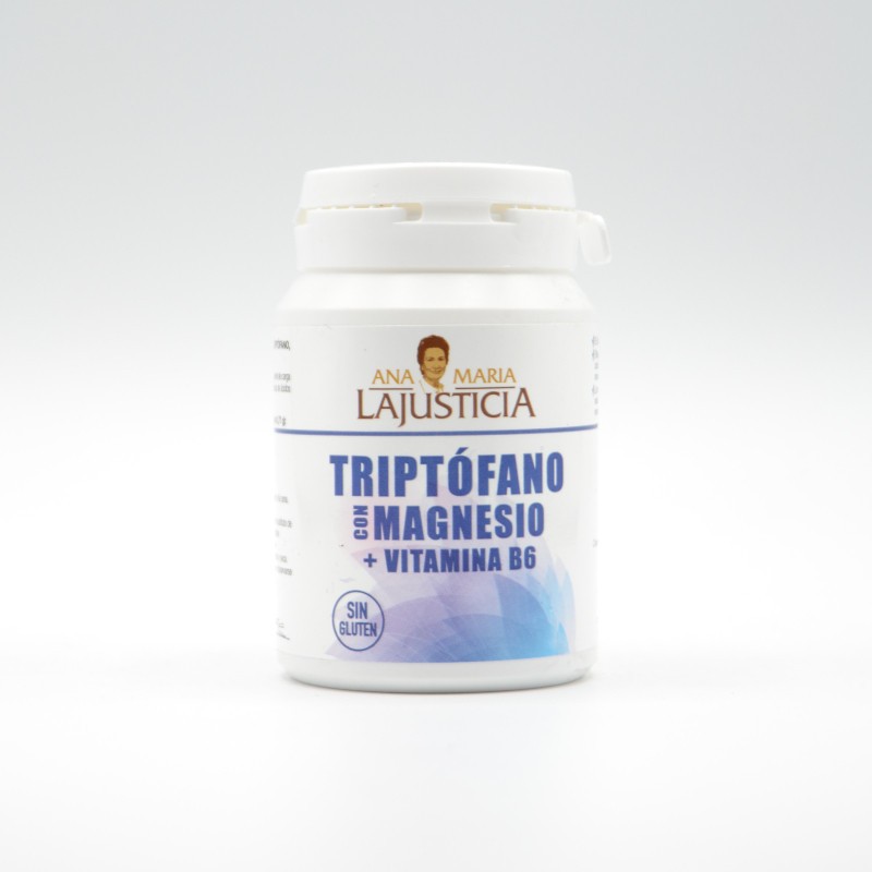 AM LAJUSTICIA TRIPTOFANO+MAGNESIO Y VIT B6 60 COMPRIMIDOS Complejos multivitamínicos AM LAJUSTICIA TRIPTOFANO+MAGNESIO Y VIT B6 60 COMPRIMIDOS Complejos multivitamínicos