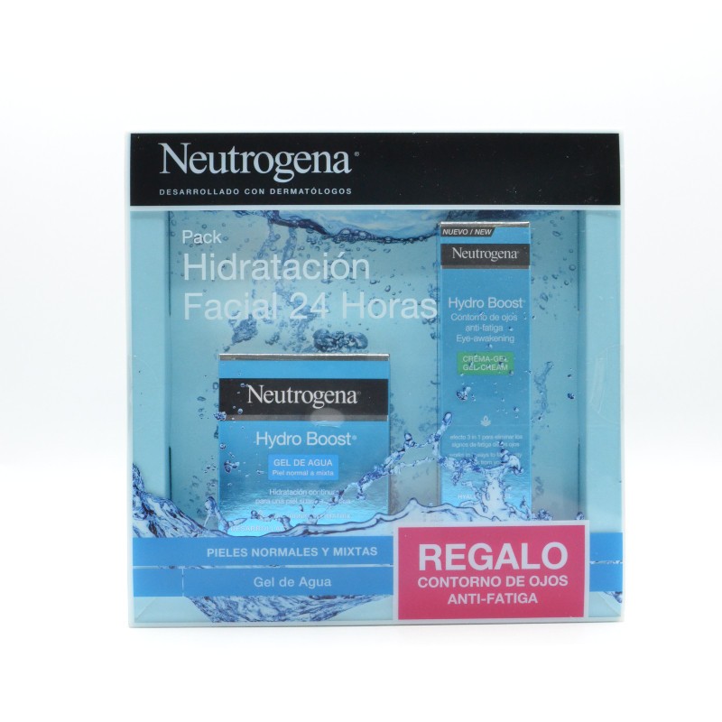 NG HYDRO BOOST GEL DE AGUA 50 ML + CONTORNO DE OJOS Limpieza facial