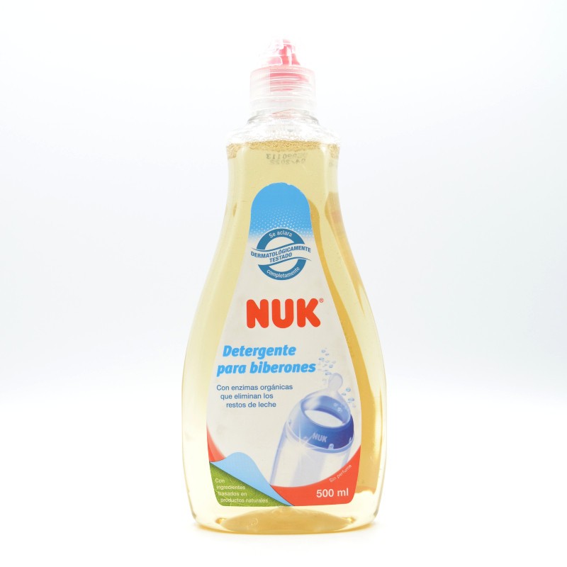 NUK DETERGENTE TETINAS Y BIBERON 500 ML Vajilla y accesorios