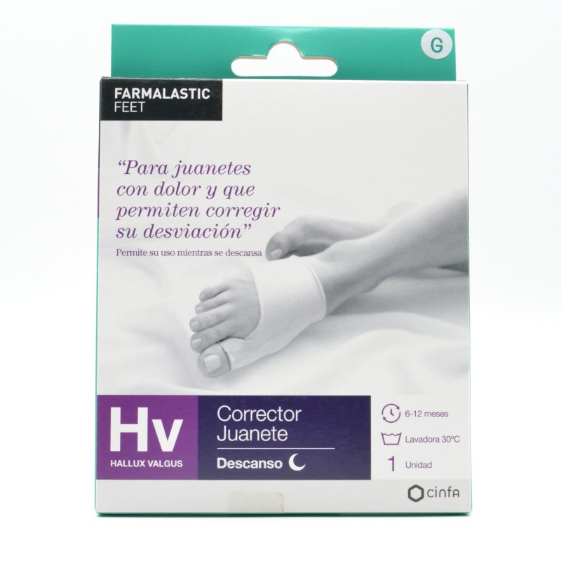 CORRECTOR JUANETE DESCANSO T-G FARMALASTIC Protectores y correctores