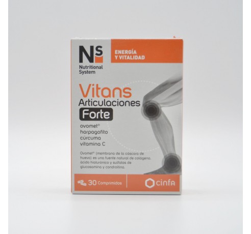 NS VITANS ARTICUL FORTE 30 COMP Articulaciones y huesos