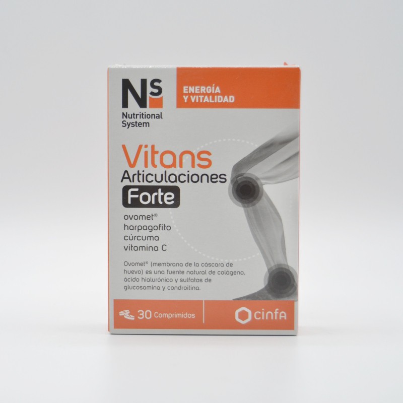 NS VITANS ARTICUL FORTE 30 COMP Articulaciones y huesos