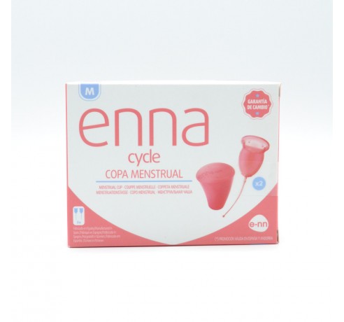 COPA MENSTRUAL ENNA CYCLE T-M SIN APLICADOR Menstruación